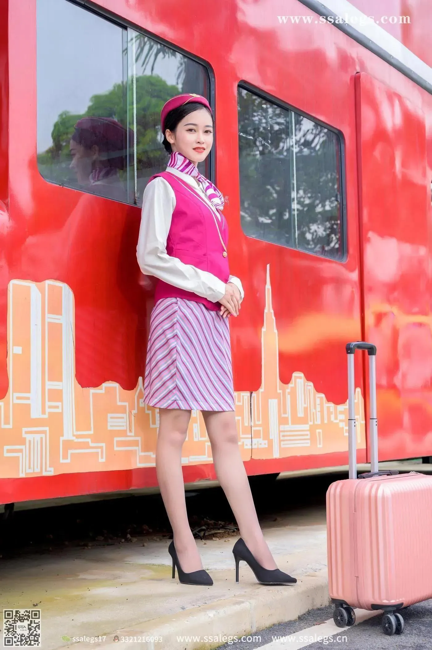 [SSA丝社]超清写真 NO.435 漫漫 她的空姐梦(上) [69P]插图9